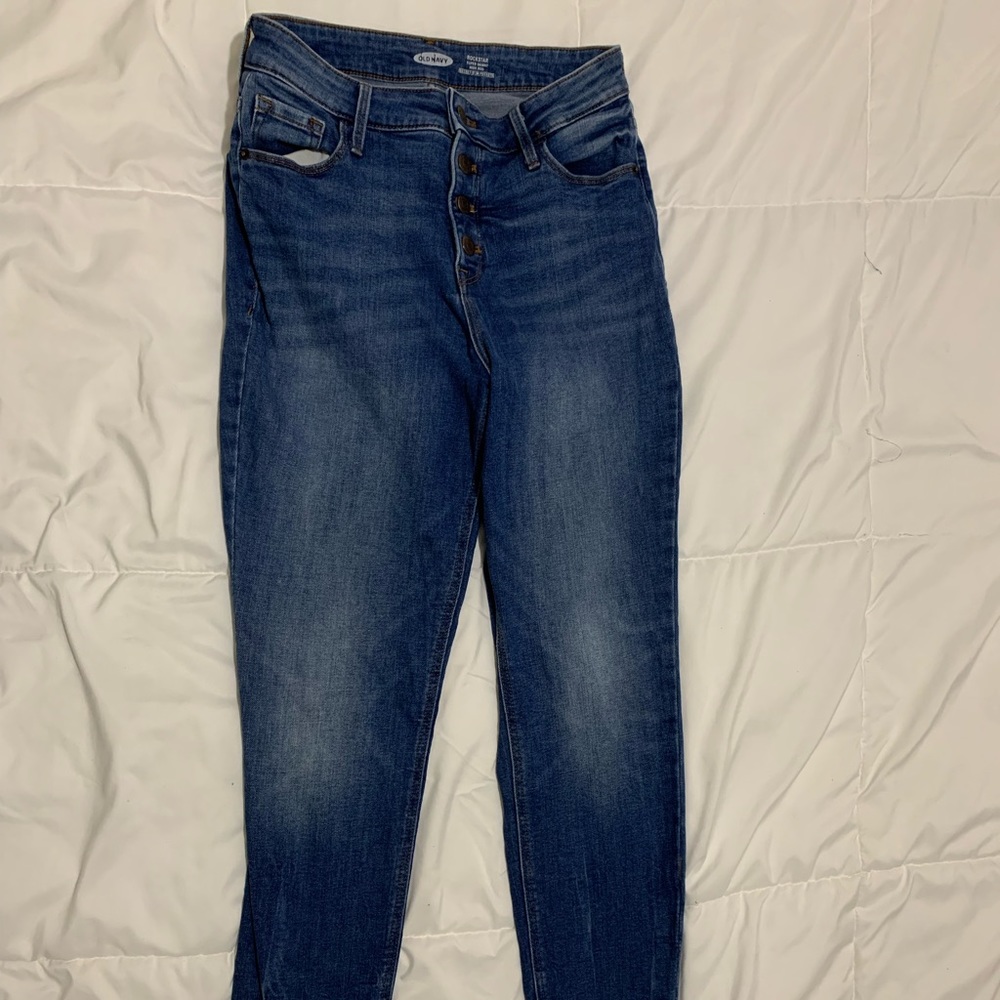 Super Skinny Jean / High Rise / Old Navy Rockstar